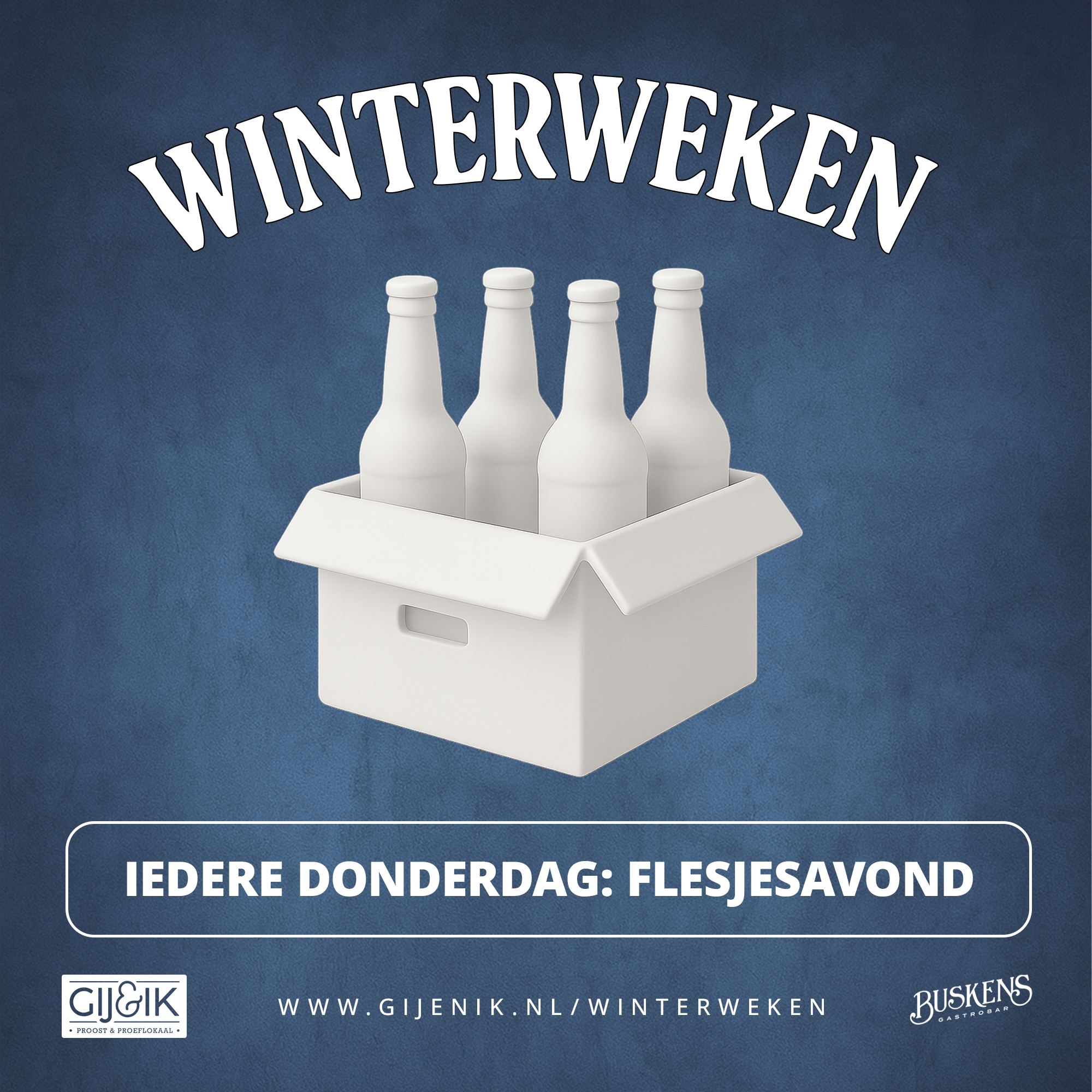 Iedere donderdag flesjesavond: flesjes Bavaria voor €2,50 én kelderopruiming van...