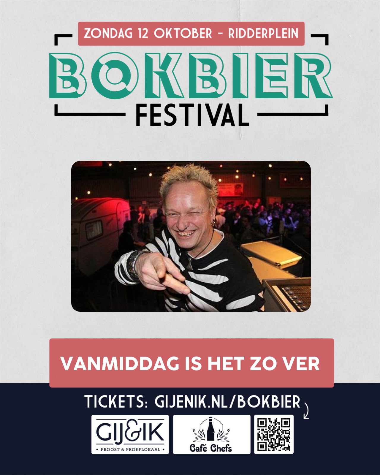 Ben je er vanmiddag vanaf 13:00 uur bij? Billy Brood...