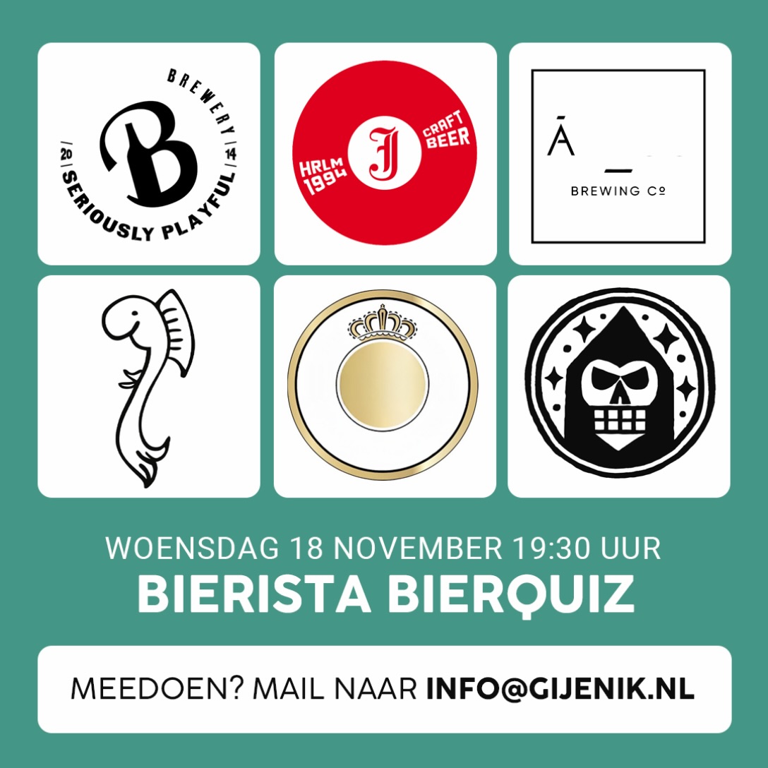 Hoeveel brouwerijen herken je aan de hand van de logo’s?...