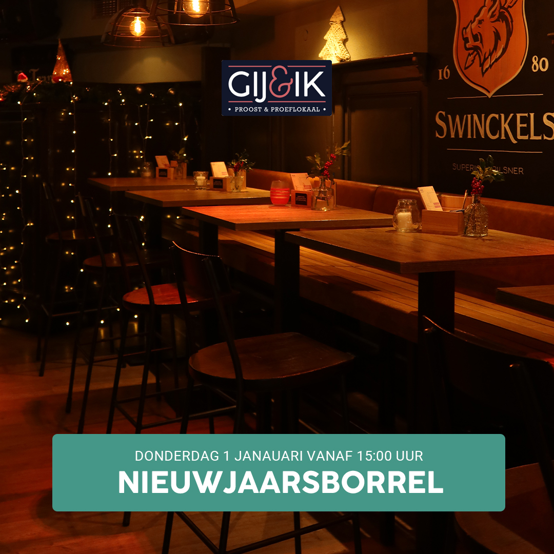 2026 goed beginnen? Vanaf 15:00 uur openen we de deuren...